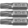 Bit 1/4" x 25mm torx T30 opk.3szt