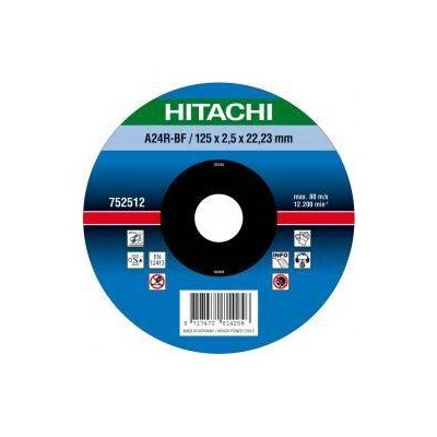 HIKOKI Tarcza tnąca do stali 125x2,5x22,2mm płaska HITACHI