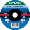 HIKOKI Tarcza tnąca do stali 125x2,5x22,2mm płaska HITACHI